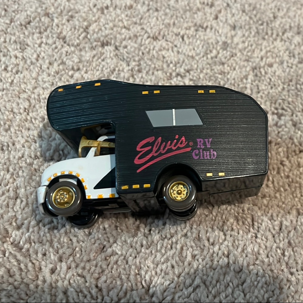 Disney Elvis RV Club Black and White Toy Vehicle